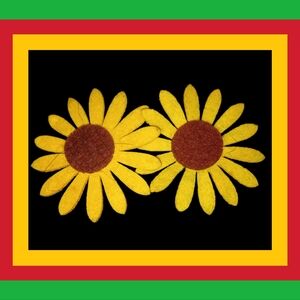 Yellow Sunflower Coasters